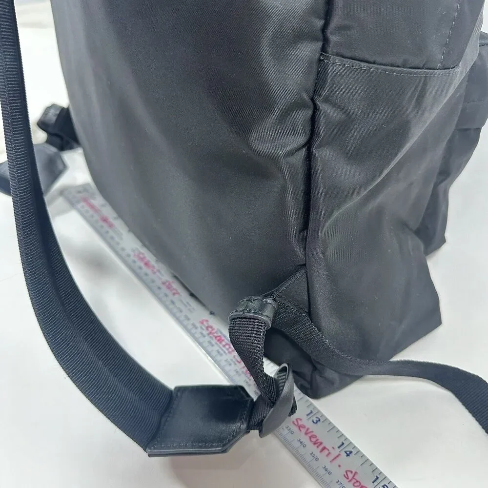 NWT Versace La Medusa Palazzo Black Nylon Large Backpack Bag $1450